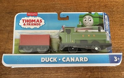 2024 Fisher Price Trackmaster Thomas Train European Import Motorized Duck! New!
