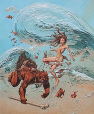 Jean-Louis MOURIER: Waha And Teträm, Signed EX LIBRIS In Pencil, 2002, 199 Ex