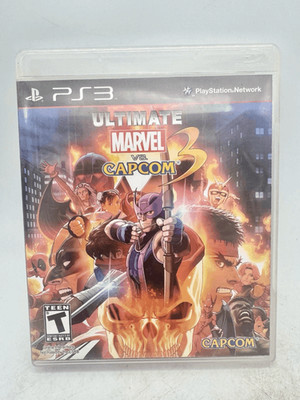 Refurbished Ultimate Marvel Vs Capcom 3 PS3 PlayStation 3 Complete - Excellen..