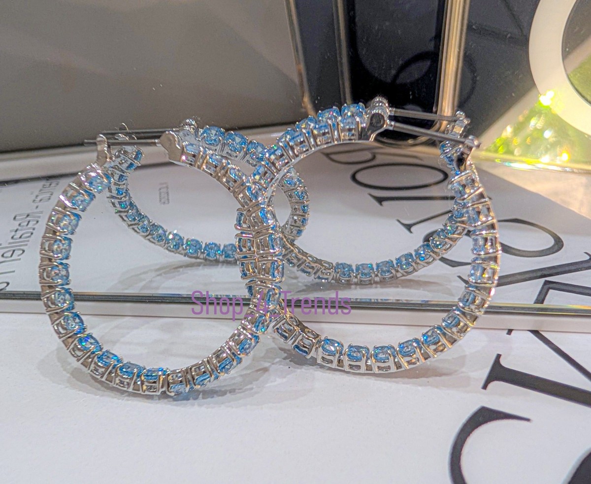New in Gift Box SWAROVSKI Brand 5647446 Aqua Blue Crystals Matrix
