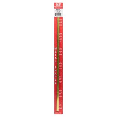 #ad Kamp;S 8155 Brass 0.014 in. Thick Square Tube 1 4 O.D. x 12 L in. $8.08