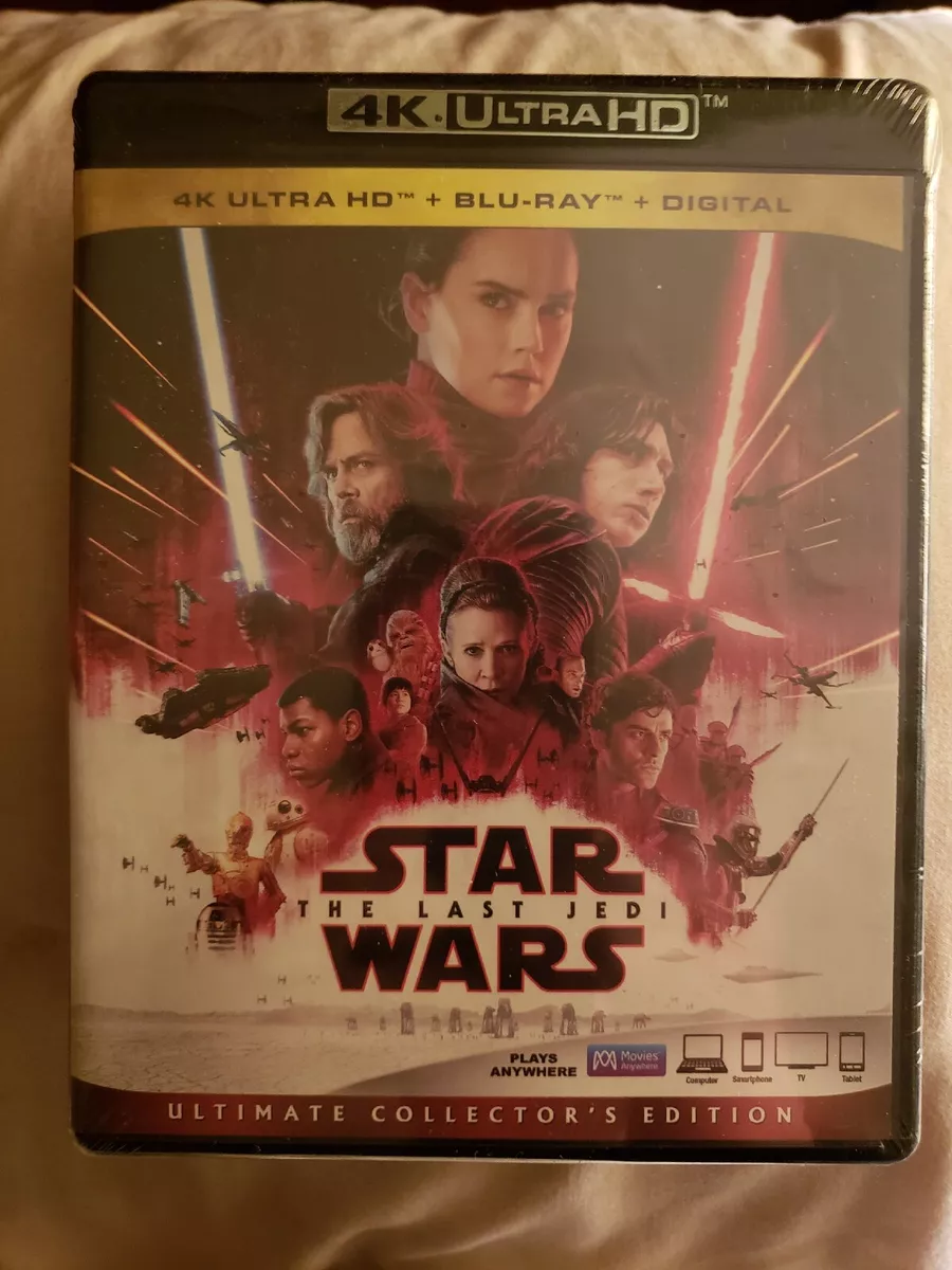 Star Wars VIII - The Last Jedi (4K UHD + Blu-ray Steelbook) Brand