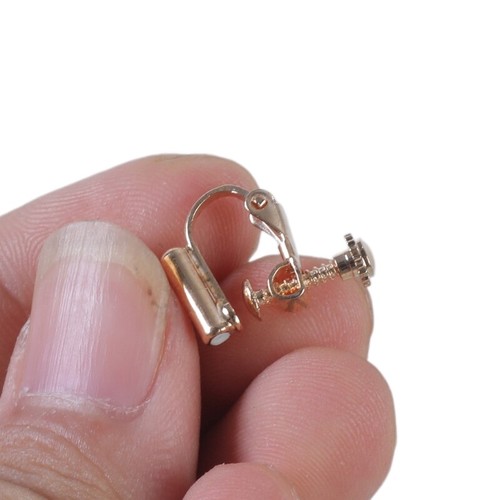 10Pairs Clip on Earring No-pierced Converters Ears Any Turn Studs Into A Clip-On - Picture 5 of 29