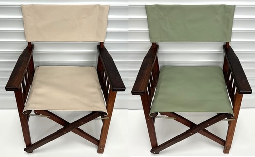 OZ DIRECTOR CHAIR OUTDOOR DURABLE OZ MADE STRONG CANVAS REPLACEMENT COVERS - Picture 7 of 21