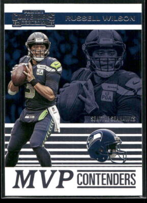 2019 Panini Contenders Russell Wilson MVP-RW MVP Contenders   Seattle Seahawks