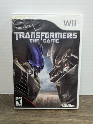 Transformers: The Game (Nintendo Wii, 2007) Video Game Tested Free Shipping 