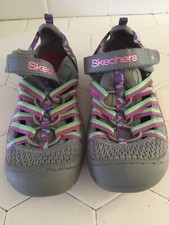 Skechers Girl's Summer Steps-Summer Sandals GRAY/Multi 86734L/GYMT EUC