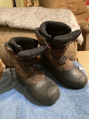 Quest Extreme Winter Snow Ice Brown Boots 3M 200g Thinsulate QCWBB004 size 6