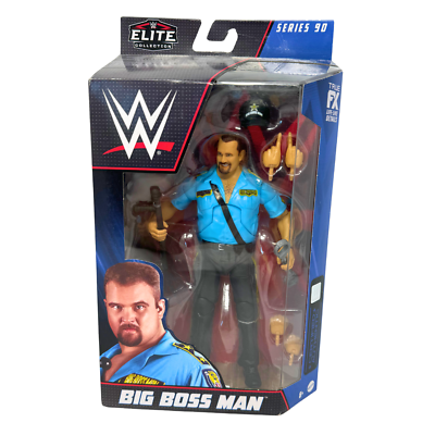 WWE Big Boss Man Elite Collection Series 90 Action Figure 2021