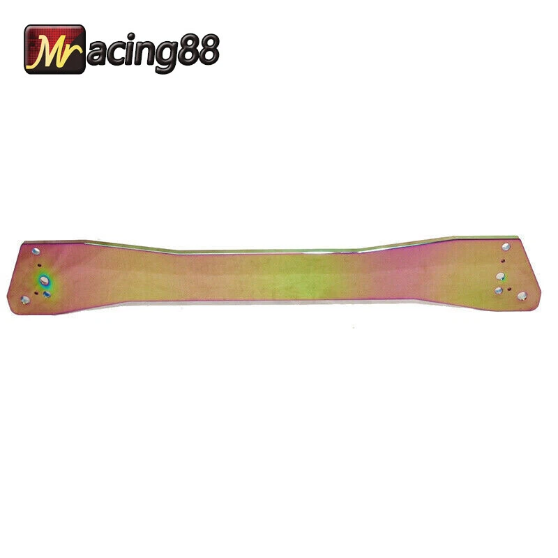 For 92-95 Honda Civic /94-01 Acura Integra Rear Subframe Brace Tie Bar Rainbow - Image 4 of 4