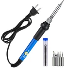 Soldering Iron Electric Gun Adjustable Temperature 60W Welding Solder Wire Kit