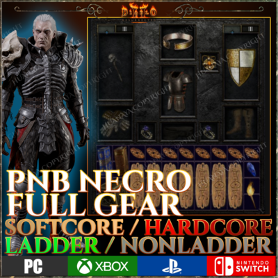 ✅ PNB NECROMANCER PVP KING ✅ PC PS4 PS5 XBOX SWITCH ✅ D2R DIABLO  RESURRECTED
