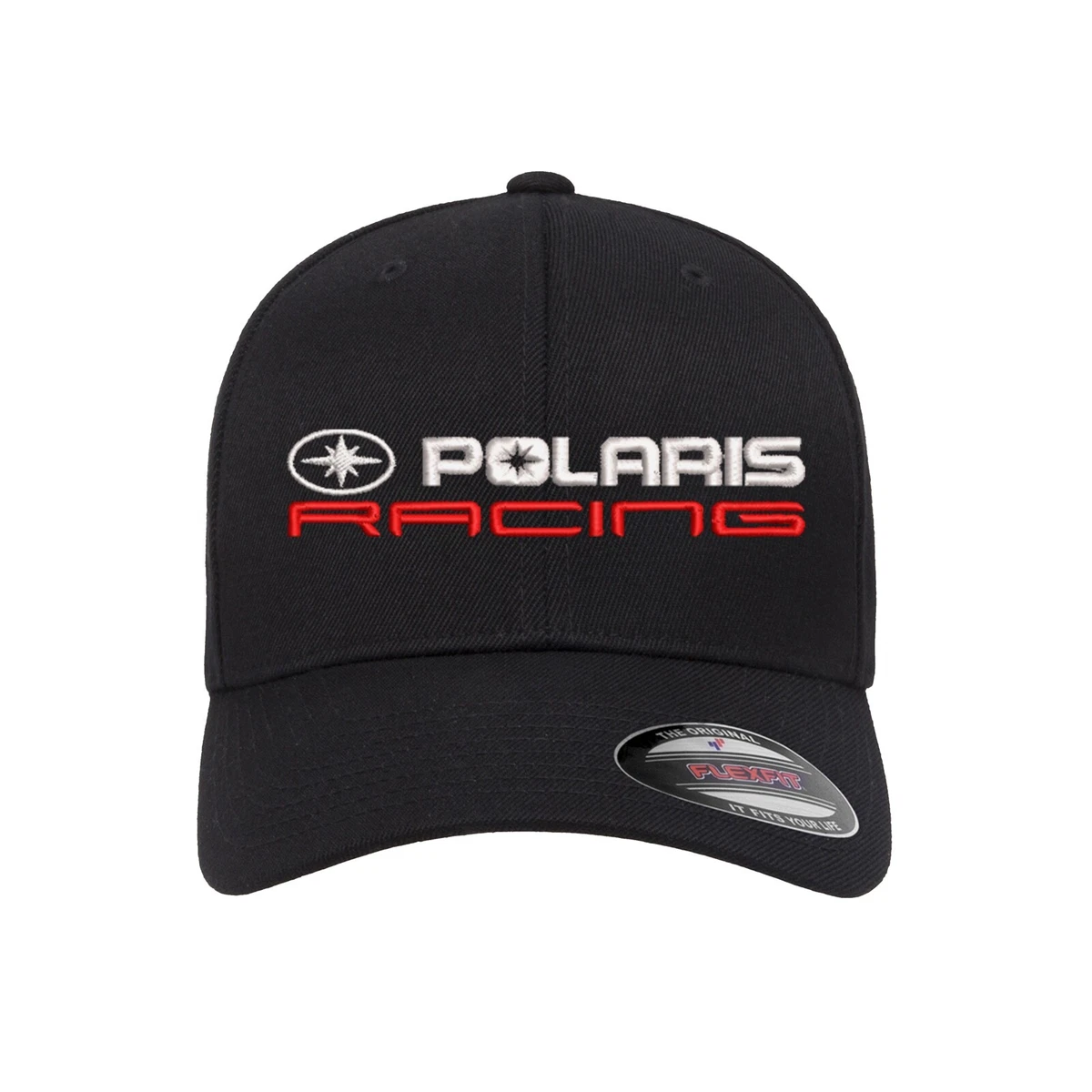 Polaris Racing Logo Embroidered Flexfit Fitted Ball Cap eBay