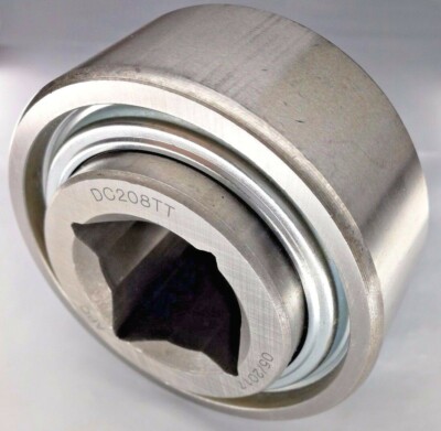 Premium DC208TT AG Disc Harrow Bearing 1-1/8'' Square Bore | W208PP W208K3 JD8565