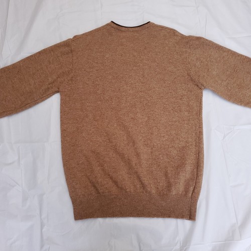 Boramai Sportbekleidung Damen Größe Large V-Ausschnitt braun Langarmpullover Pullover - Bild 9 von 10