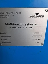 Stanze Multifunktionsstanze Sch&uuml;co 296346, gebraucht, Fensterbau