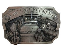 Vintage Law Enforcement Commemorative Belt Buckle - 1984 Arroyo Grande 3432