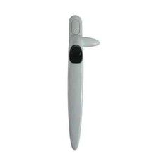 Ellbee Trojan Window Handle Left Hand Straight Non Locking White Static Caravan
