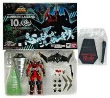 Super Robot Chogokin Tengentoppa Gurren Lagann 10th Anniversary Figure Japan