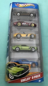 hot wheels shelby 5 pack