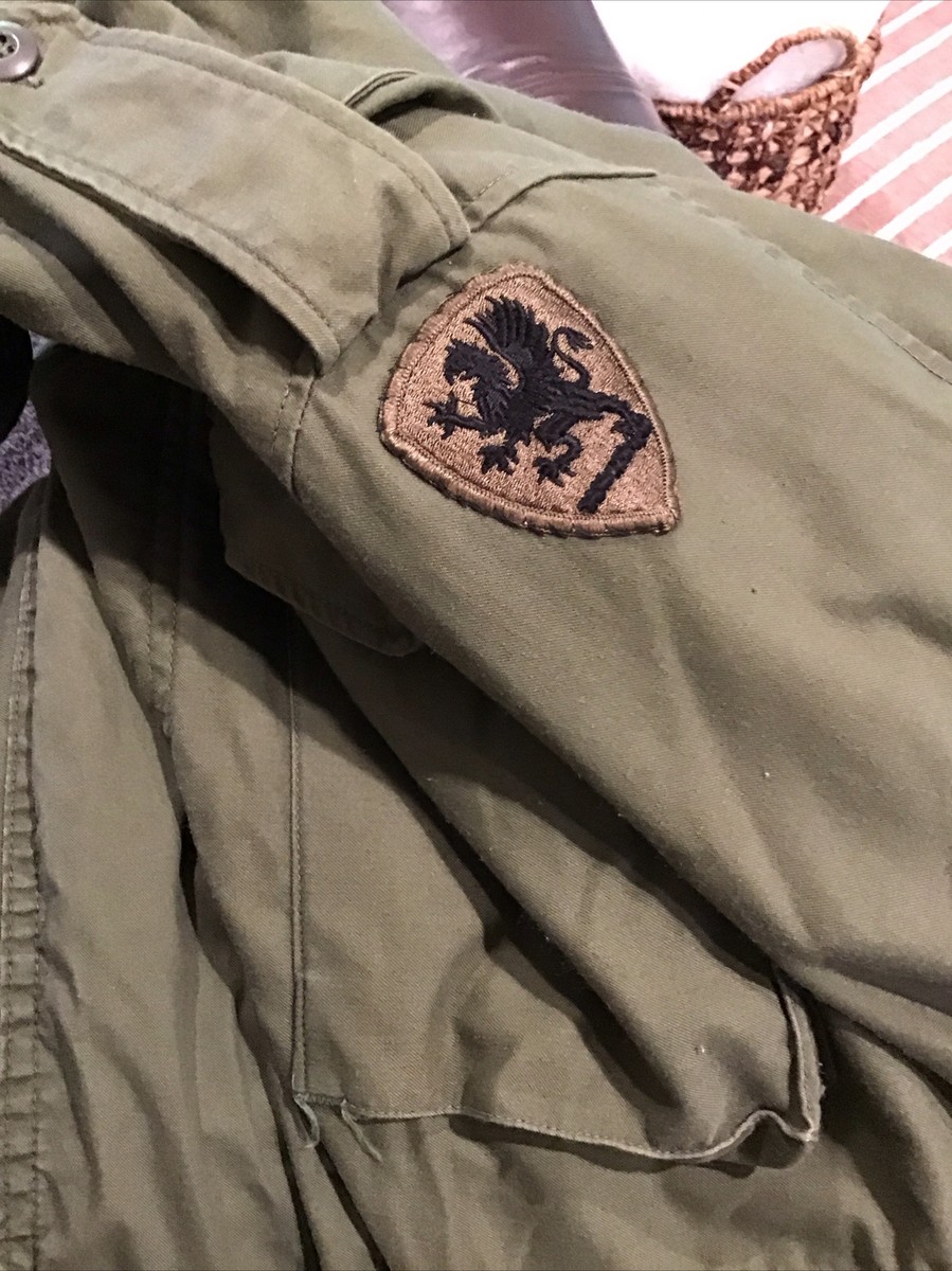 VTG U.S. Military M-65 Field Coat Jacket w/ Hood 8405-782-2936