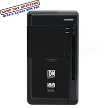 Universal Multi Function Travel Home Battery Charger for LG Spree K120 CellPhone