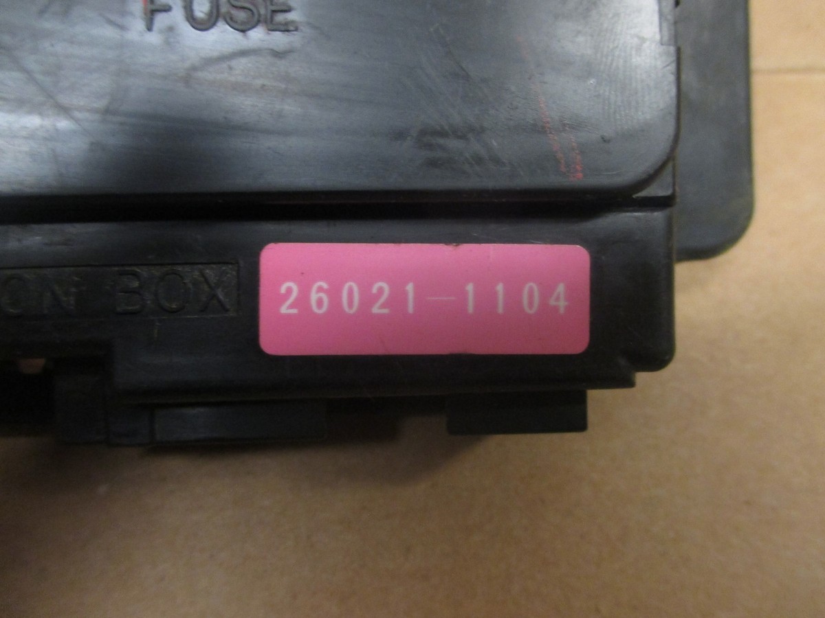 2003 Kawasaki ZR7S, fuse box, junction box, 26021-1104, #121423 | eBay