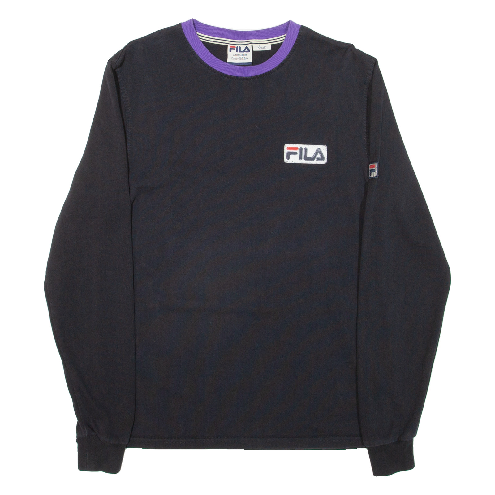 T shirt uomo FILA nera manica lunga S