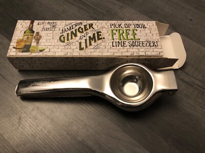 X3 JAMESONS WHISKEY LIMETTENPRESSE BRANDNEU IM KARTON