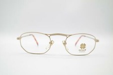 Vintage Actuell Couture Sorbonne 106 808 Gold Oval Glasses Frame NOS
