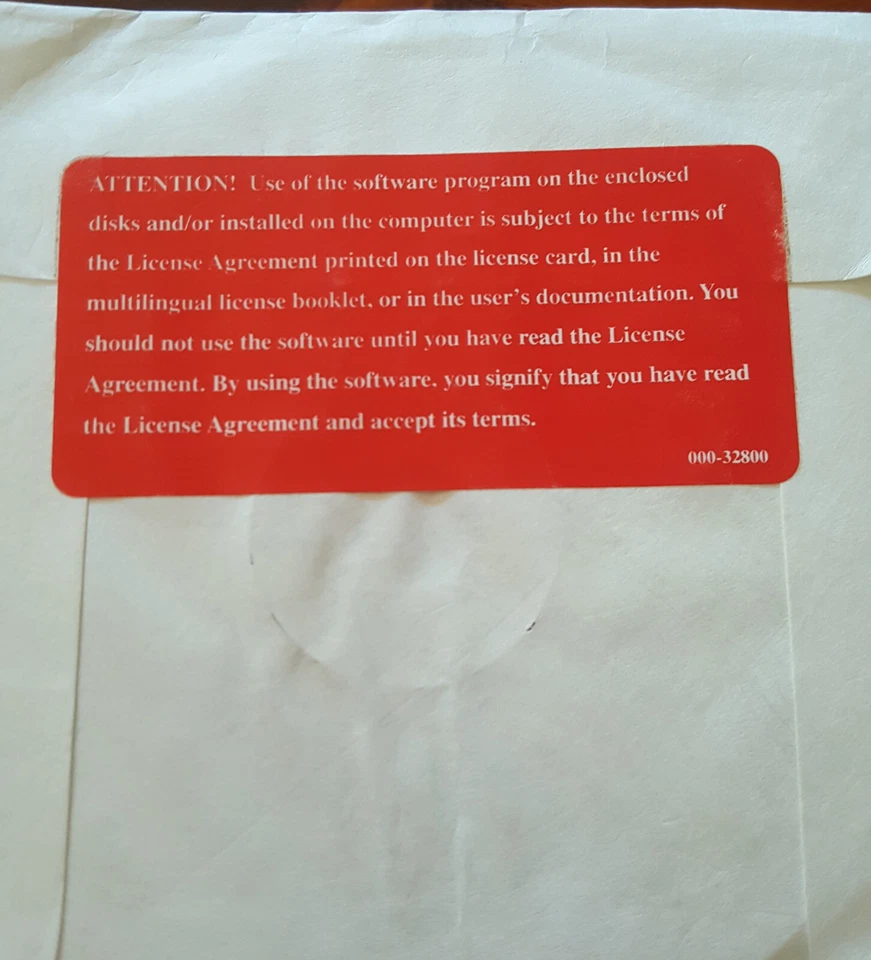 Product Recovery CD-ROM for IBM ThinkPad Series 380/380D sealed rare vintage - Image 4 of 4