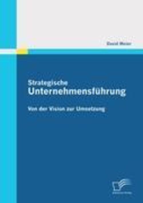 Thumbnail - Strategische Unternehmensführung: Von Der Vision Zur Umsetzung David