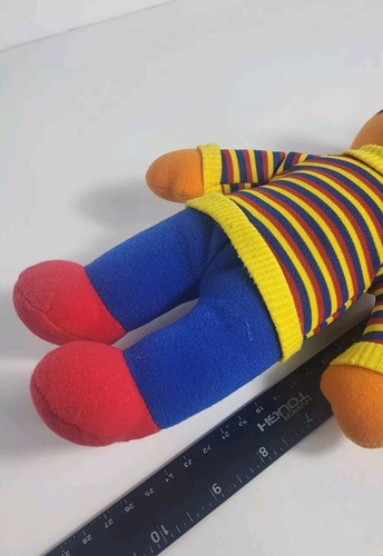 Vintage Sesame Street Ernie 1992 Child Dimension Hasbro Jim Henson 10" Plush - Picture 5 of 5