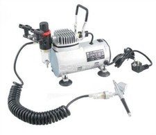 220V/50HZ Spray Filter 0.3MM Double-Action Airbrush Kit Air Compressor Autost rv