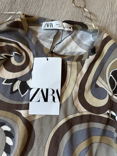 Maxi abito in maglia manica lunga Zara Nordi Babe nuovo con etichetta taglia S - Foto 6 di 8