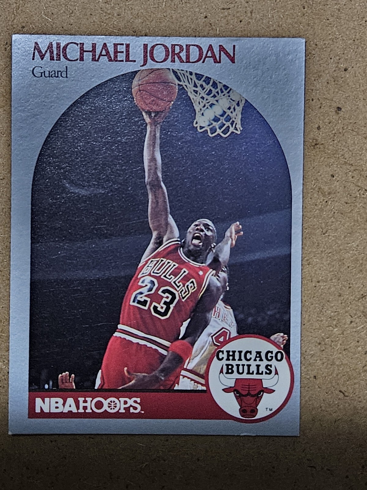 1990-91 NBA HOOPS #65 Michael Jordan Chicago Bulls