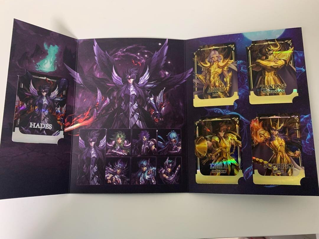 Saint Seiya 30th Anniversary Exhibition Card China Exclusive Gold