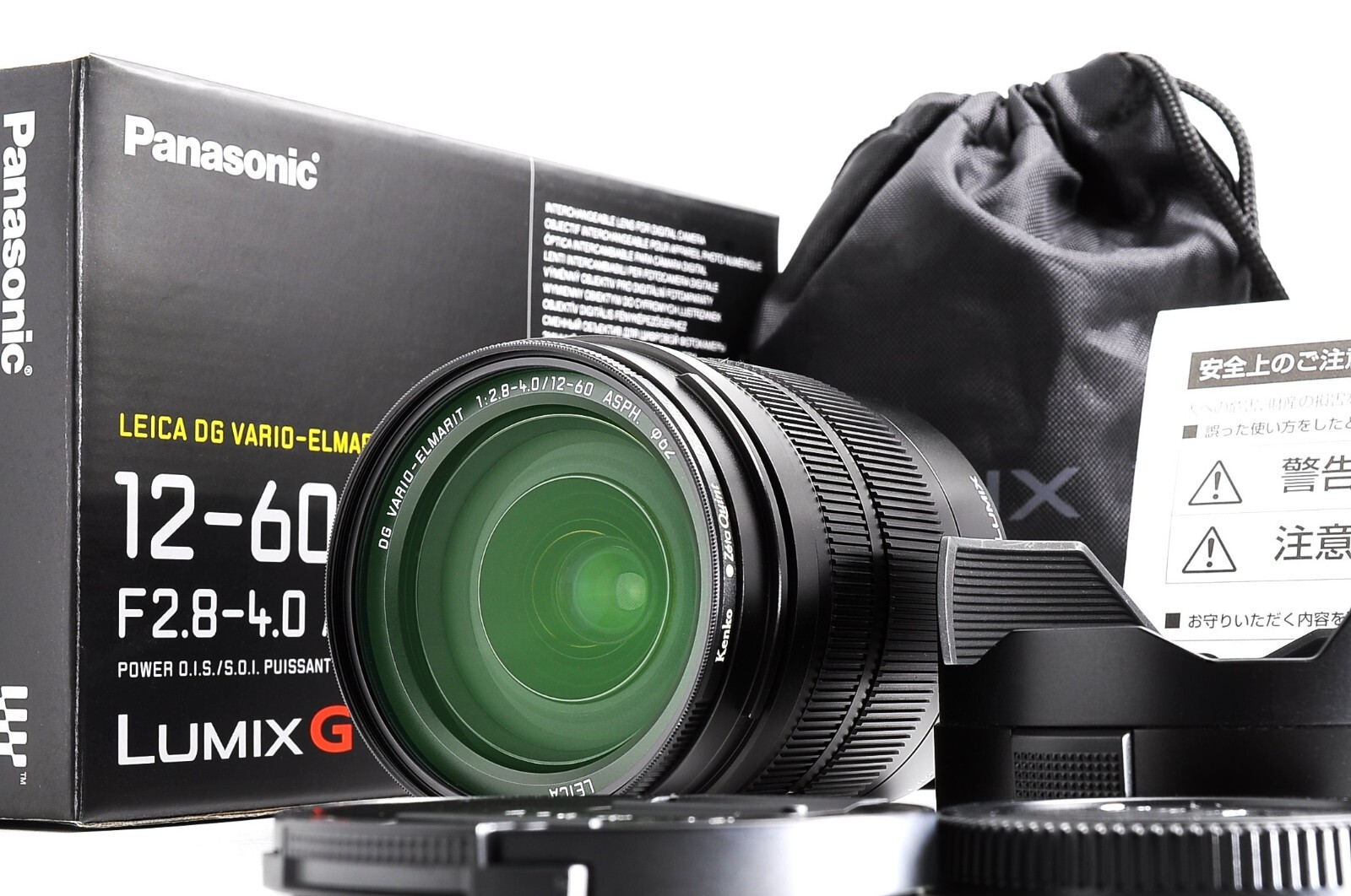 Panasonic Lumix 12-60mm F2.8-4 Leica DG Vario-Elmarit MFT Lens - Mint Condition