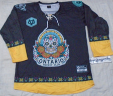 Ontario Reign Hockey Club Dia De Los Muertos Jersey Size Large Promo Adult