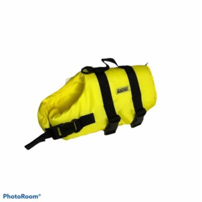SEACHOICE 86310 Yellow Adjustable Dog Life Vest Jacket Handle XS 7-15lbs Model 
