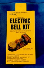 VINTAGE 1974 MINI LABS ELECTRIC BELL KIT NEW In SEALED BOX ERI 150-55