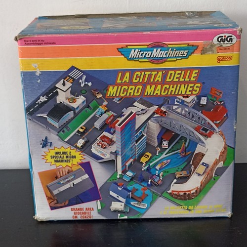 La Città Delle Micro Machines GiG Galoob 1988 Playset Not Complete Damaged - Imagen 17 de 20