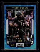 2023 Score #336 Tiyon Evans Stars #/299