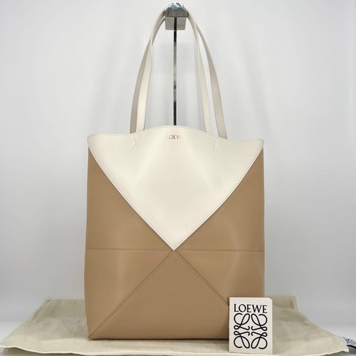 [Unused item] Loewe Puzzle Fold Tote Bag Medium Shoulder Bag Leather