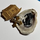 Rare 1901 Knights Templar Triennial Conclave Souvenir Pin Kentucky Maryland — photo 3