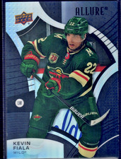 2021-22 Upper Deck Allure #79 Kevin Fiala Black Rainbow