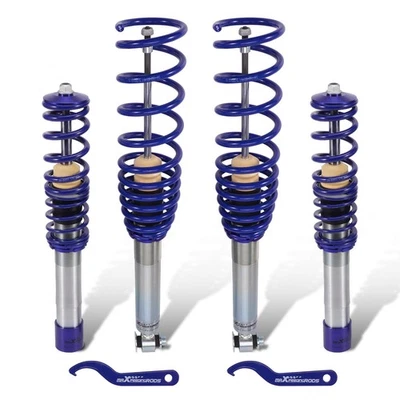 MAXPEEDINGRODS Kit Suspension Combine Fileté for BMW 5 Serie E39 Berline 1995-2003 Amortisseurs