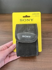 SONY LCS-CST Soft Camera Carrying Case for Cyber-Shot Camera NEW   Some Dust