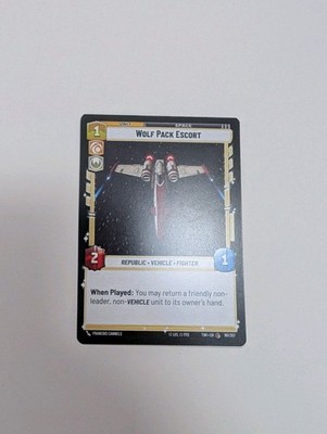 Star Wars: Unlimited - Wolf Pack Escort - Twilight of the Republic NM/M Con