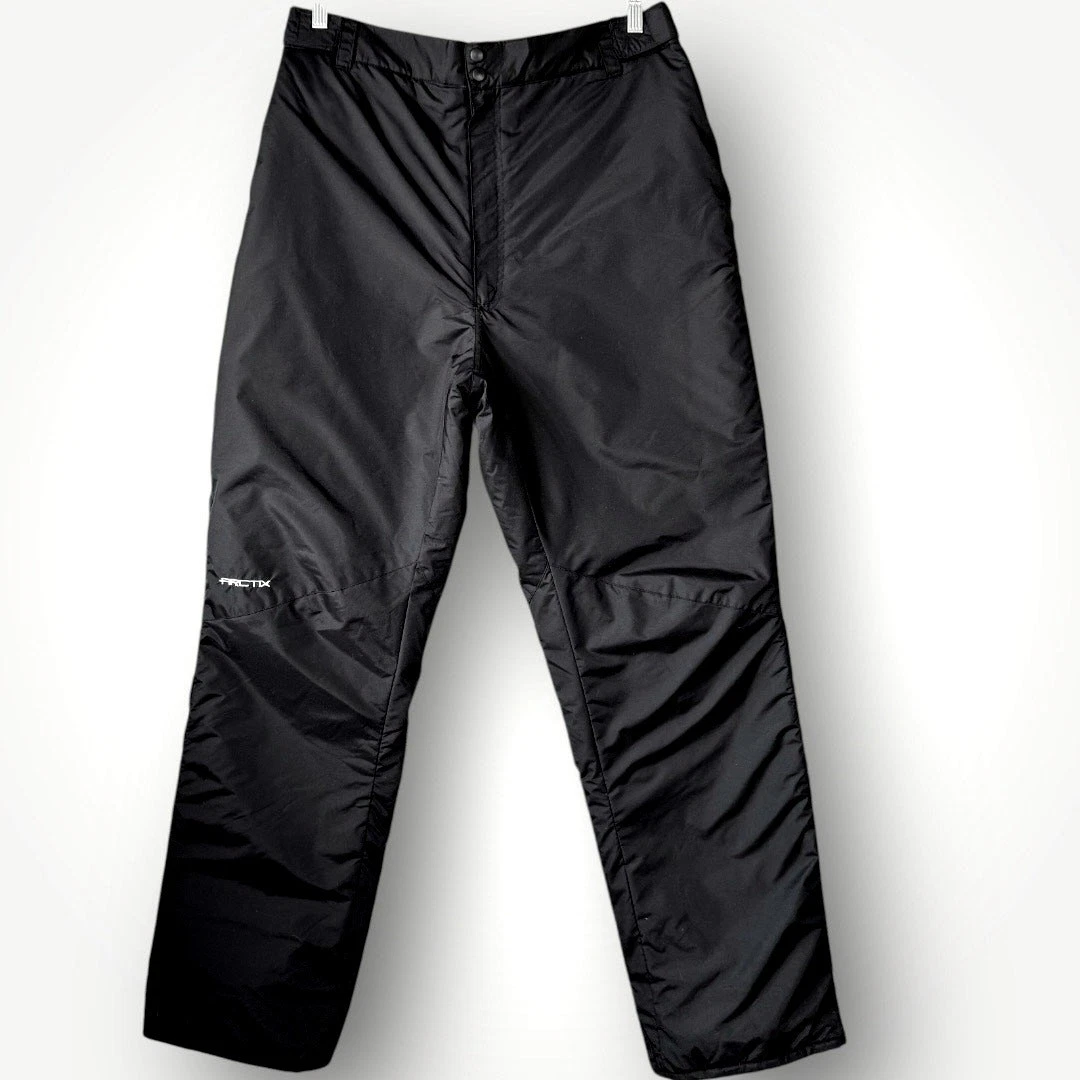 Arctix Activewear Outdoor Ski Rain Snow Pants Men Size 3X Insulated Nylon Black